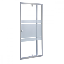 Leziter Flexi-S állítható zuhanyajtó 76-91x185 cm kád, zuhanykabin