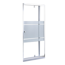 Leziter Flexi-S állítható zuhanyajtó 96-111x185 cm fürdőszoba kiegészítő