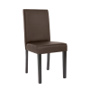 Leziter Kelly bőr étkezőszék barna színben