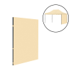 Leziter Kerti pavilon oldalfal ponyva 3x4 m beige