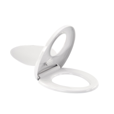 Leziter Rion Soft Close 2 az 1-ben WC ülőke szűkítővel műanyag fehér szaniter