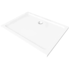 Leziter Slim szögletes alacsony akril zuhanytálca króm szifonnal 90x120 cm, 5 cm magas kád, zuhanykabin