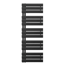 Leziter Solaro Design törölközőszárító radiátor 1400x500 mm fekete fűtőtest, radiátor