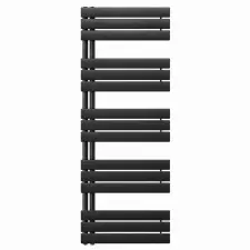 Leziter Solaro Design törölközőszárító radiátor 1600x600 mm fekete fűtőtest, radiátor