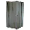 Leziter Spirit BAMBOO 90x90 szögletes zuhanykabin, zuhanytálca nélkül