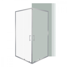 Leziter Spirit Clear 90x90 cm szögletes zuhanykabin, zuhanytálca nélkül kád, zuhanykabin