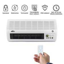 Leziter Thira elektromos fali fűtőtest 1000W/2000W fűtőtest, radiátor