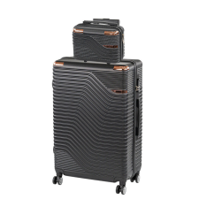 Leziter TraveLux Urban V gurulós bőrönd szett kézitáska és bőrönd