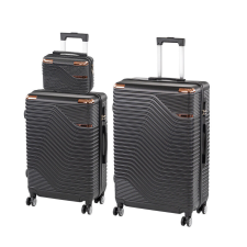 Leziter TraveLux Urban XVII gurulós bőrönd szett kézitáska és bőrönd