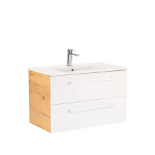 Leziter Vario Clam 80 alsó szekrény mosdóval fürdőszoba bútor