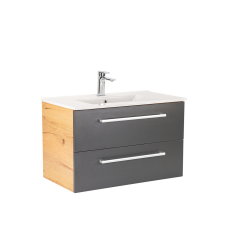 Leziter Vario Clam 80 alsó szekrény mosdóval fürdőszoba bútor