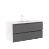 Leziter Vario Pull 100 alsó szekrény mosdóval