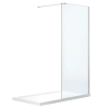Leziter WI01-10 Walker walk in zuhanyfal 100x195 cm, 8mm-es üveggel