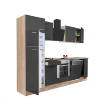 Leziter Yorki 280 konyhabútor alsó sütős, felülfagyasztós hűtős kivitelben bútor