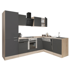 Leziter Yorki 280 sarok konyhabútor polcos kivitelben bútor