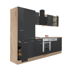 Leziter Yorki 310 konyhabútor alsó sütős, polcos kivitelben bútor