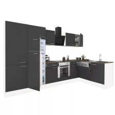 Leziter Yorki 340 sarok konyhabútor alsó sütős felülfagyasztós hűtős kivitelben bútor