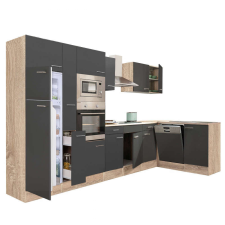 Leziter Yorki Konyhabútor - Sarok - 370 cm bútor