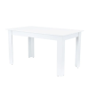 Leziter Yorki Standard étkezőasztal 140x80 cm fehér