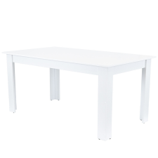 Leziter Yorki Standard étkezőasztal 160x90 cm fehér bútor