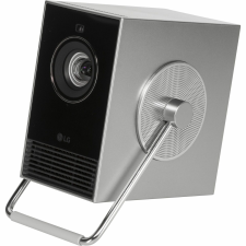 LG CineBeam Q HU710PB Hordozható 4K Projektor - Ezüst (HU710PB.AEU) projektor