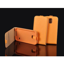 LG G4C H525N Magna H520F H500F narancssárga szilikon keretes vékony flip tok tok és táska