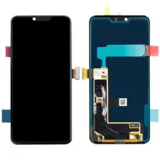  LG G8 ThinQ / G820QM / G820V / G820N / G820UM fekete LCD kijelző érintővel mobiltelefon, tablet alkatrész