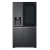 LG GSXV91MCAE Total No Frost side by side hűtőszekrény, 416/219L, Wifi, inverter kompresszor, 91.3x73.5x179 cm, matt fekete szín
