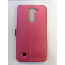 LG K7 X210 pink rózsaszín szilikon keretes könyvtok tok és táska