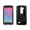 LG Leon H340N, Szilikon tok, S-Case, fekete