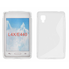 LG Optimus L4 2 E440, Szilikon tok, S-Case, átlátszó tok és táska