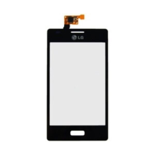 LG Optimus L5 E610, Érintőplexi, fekete mobiltelefon, tablet alkatrész