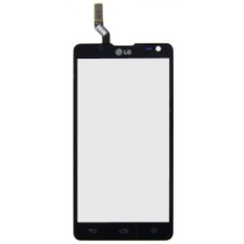 LG Optimus L9 2 D605, Érintőplexi, fekete mobiltelefon, tablet alkatrész