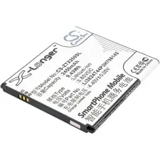  Li3824T44P3H706145 Telefon akkumulátor 2450 mAh mobiltelefon akkumulátor