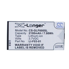  LI-F03-01 Akkumulátor 2100 mAh gps akkumulátor