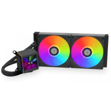 Lian Li GALAHAD II LCD ARGB 28cm fekete hűtés