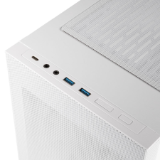Lian Li Számítógépház Lian Li LANCOOL 205 Mesh C ATX Fehér Edzett üveg számítógép ház