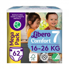 Libero Comfort 7 pelenka, 16-26 kg, 62 db pelenka