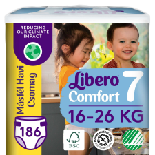 Libero Comfort másfél havi Pelenkacsomag 16-26kg XL 7 (186db) pelenka