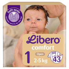 Libero Comfort pelenka 1, 2-5 kg, 43 db pelenka