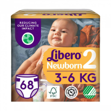 Libero Newborn 2 pelenka 3-6kg Jumbo Pack 68db pelenka