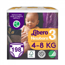 Libero Newborn 3 pelenka, 4-8 kg, HAVI PELENKACSOMAG 198 db pelenka
