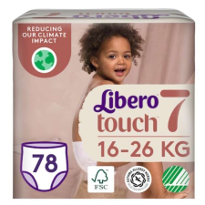 Libero Touch havi Pelenkacsomag 16-26kg Junior 7 (78db) pelenka