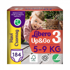 Libero Up&amp;Go 3 bugyipelenka, 5-9 kg, HAVI PELENKACSOMAG 184 db pelenka