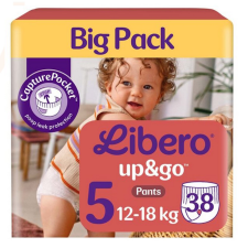 Libero Up&amp;Go 5 Big Pack bugyipelenka 12-18kg 38db pelenka
