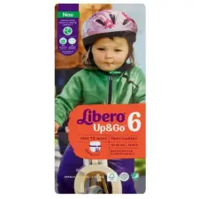Libero Up&amp;Go 6 Jumbo bugyipelenka 13-20kg 34db pelenka