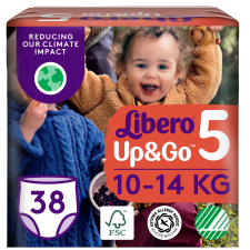 Libero Up&Go Bugyipelenka 10-14kg Junior 5 (38db) pelenka