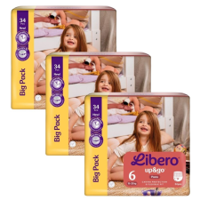 Libero Up&amp;Go Bugyipelenka 15-25kg Junior 5 (102db) pelenka