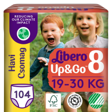 Libero Up&Go havi Pelenkacsomag 19-30kg XL 8 (104db) pelenka