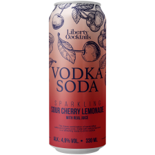  Liberty Sour Cherry Lemonade Vodka Soda 0,33l 4,9% 1/24 vodka